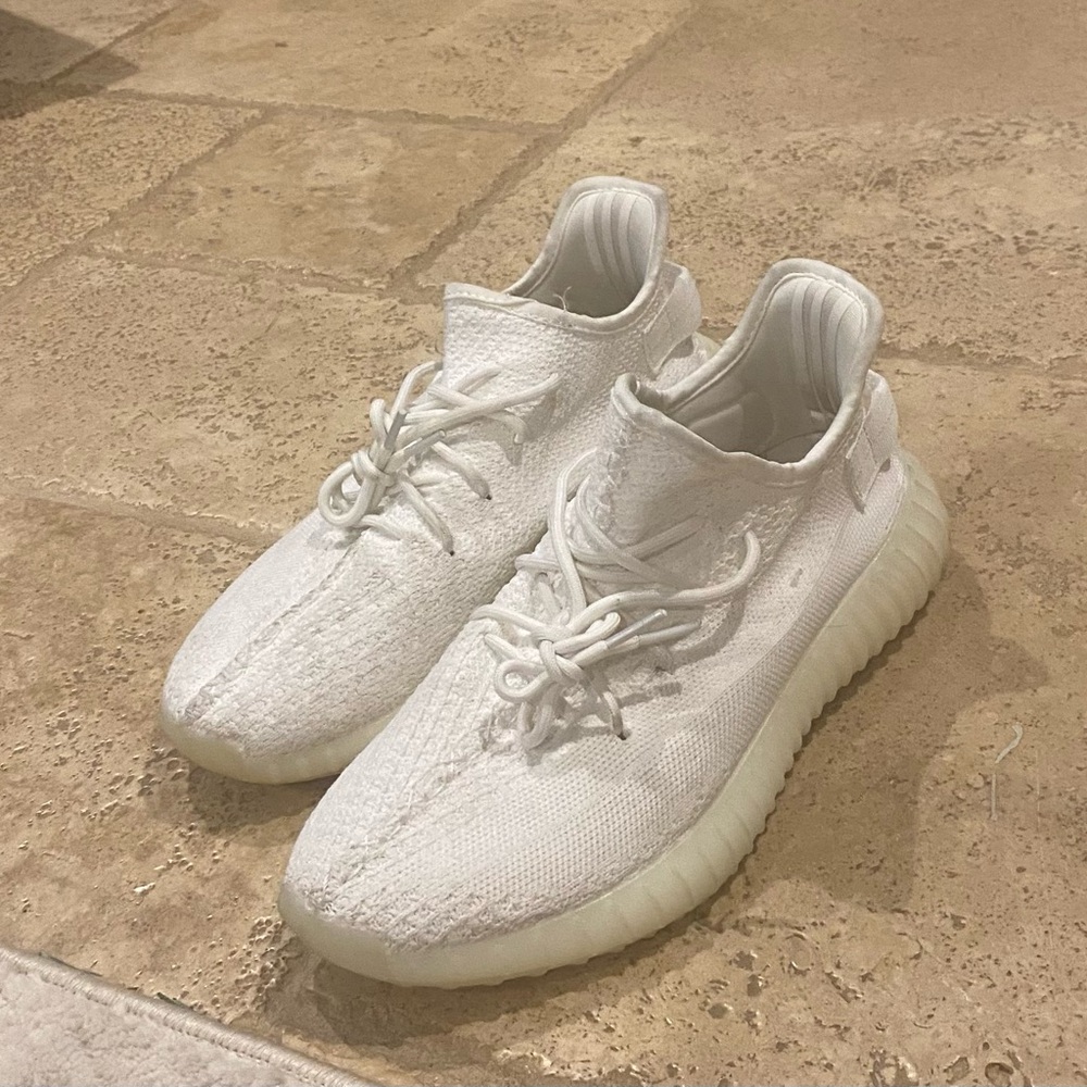Yeezy White Athletic Shoes